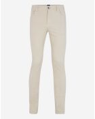 Pantalon 5 poches Gabard beige clair